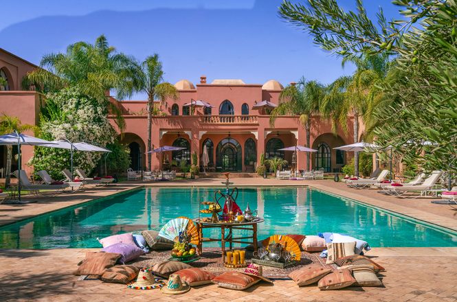 View of Luxury Moroccan Palais - Marrakech