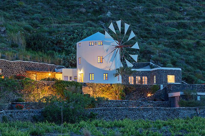 Design Blue Windmill