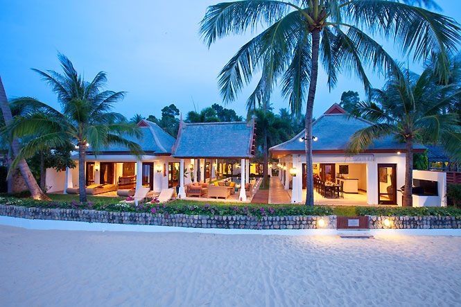 Beachfront Thai Family Villa