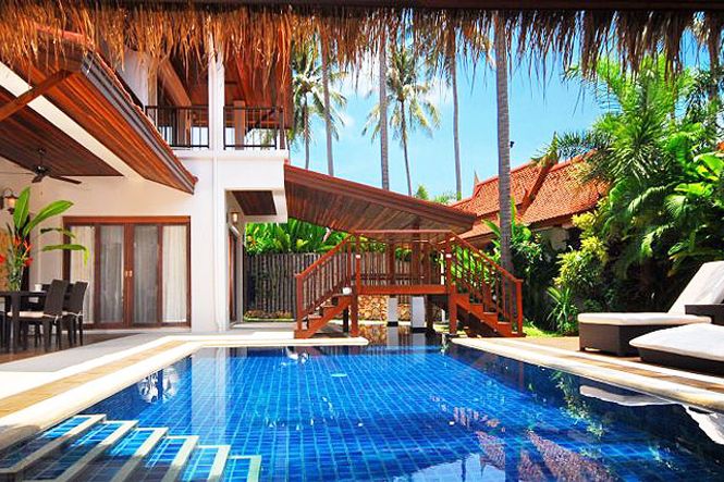 Luxus Ferienhäuser Koh Samui - Stunning Beach Resort Villa