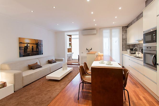 Stunning Modern Penthouse Apartment In Barcelona With Private Rooftop Garden And Views image