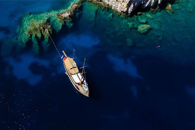 Greece Goelet Boat