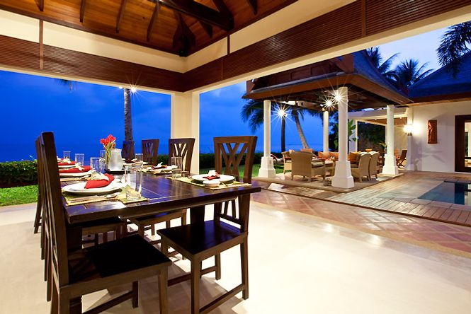 Beachfront Thai Family Villa