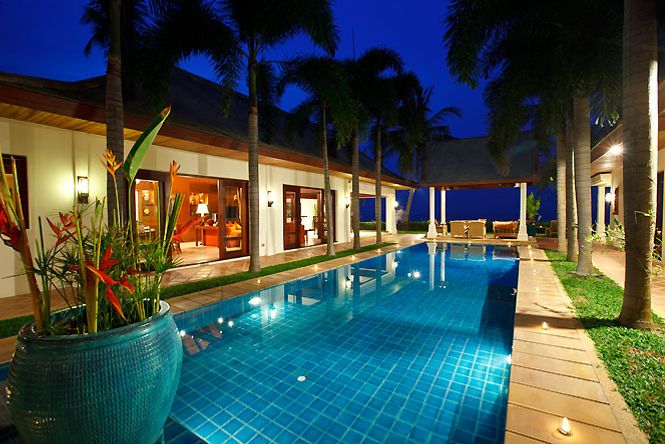 Beachfront Thai Family Villa