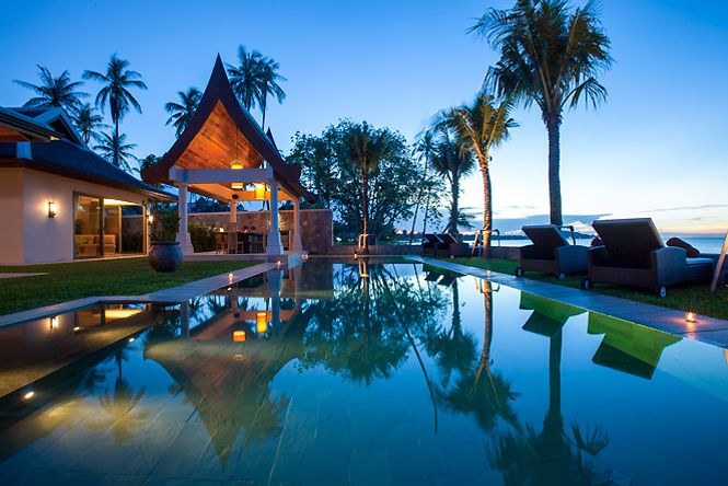 Beachfront Thai Stylish Villa