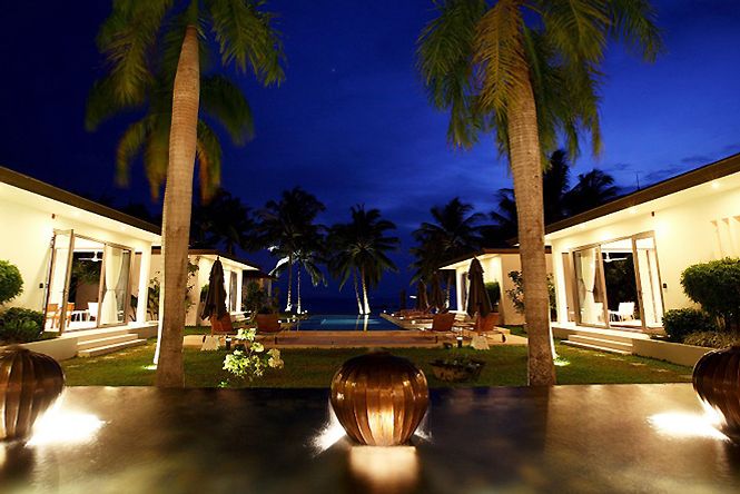 Stylish Oceanfront Asian Villa