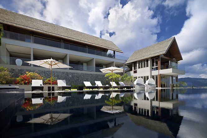 Modern Hillside Asian Villa