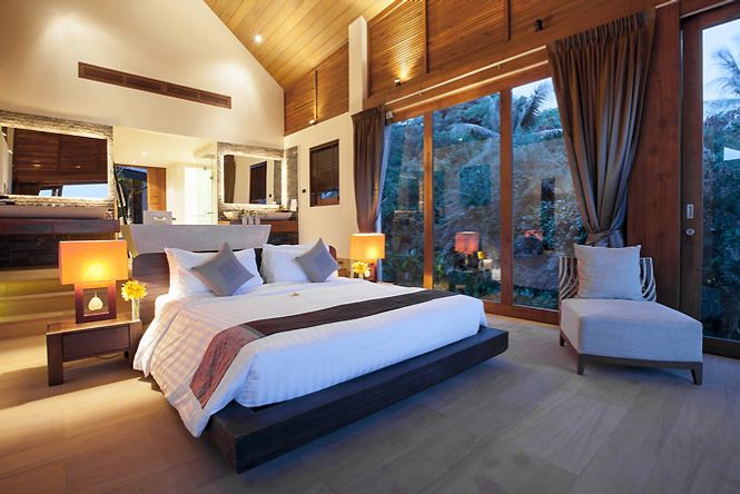 Stylish Oceanview Asian Villa