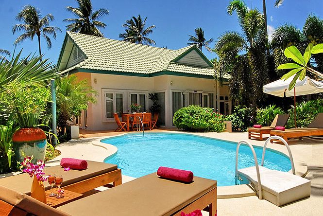 Cozy Beach Resort Villa