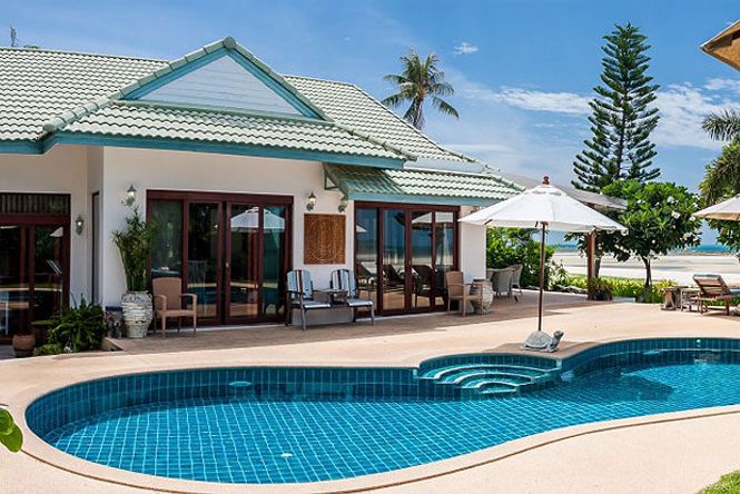 Oceanfront Beach Resort Villa